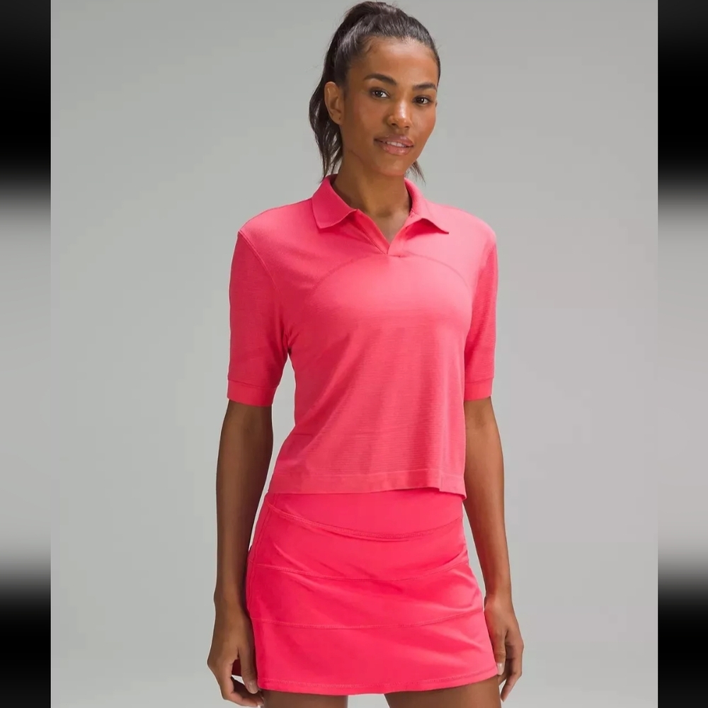 Lululemon Swiftly Tech Relaxed Fit Polo Shirt - BRAND NEW Size 8